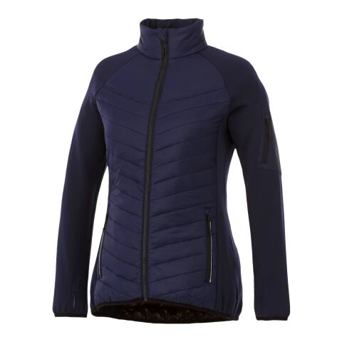 Chaqueta aislante híbrida para mujer "Banff" Estándar | Azul marino | S | sin montaje de publicidad | no disponible | no disponible | no disponible