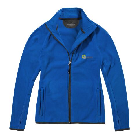 Chaqueta de microfibra con cremallera completa para mujer &quot;Brossard&quot; Estándar | Azul | 2XL | sin montaje de publicidad | no disponible | no disponible | no disponible