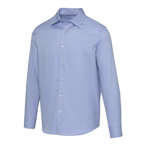 Camisa de sarga para hombre "Citrine" Estándar | Azul claro | L | sin montaje de publicidad | no disponible | no disponible | no disponible