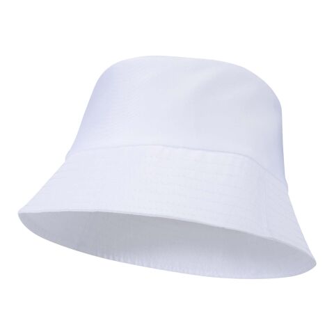 Gorro de poliéster de 130&nbsp;g/m2 para proteger del sol "Solaris" Estándar | Blanco | sin montaje de publicidad | no disponible | no disponible | no disponible
