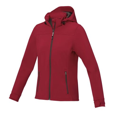 Chaqueta softshell reciclada GRS para mujer de Langley Rojo | XS