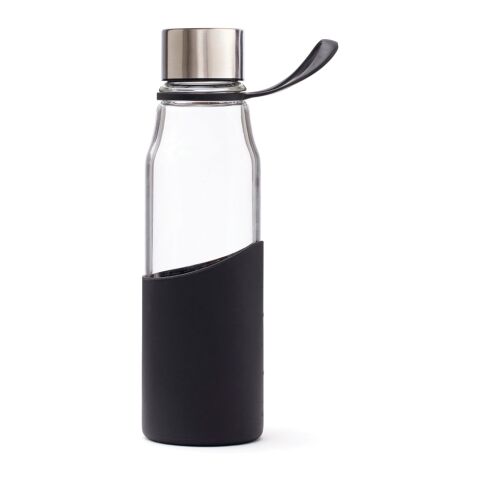 VINGA Botella de agaua de vidrio Lean negro | sin montaje de publicidad | no disponible | no disponible