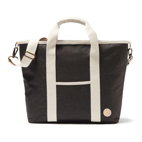 VINGA Nevera tipo tote RPET Sortino negro | sin montaje de publicidad | no disponible | no disponible