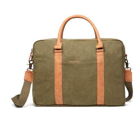 VINGA Bolsa para portátil de lona Bosler verde | sin montaje de publicidad | no disponible | no disponible