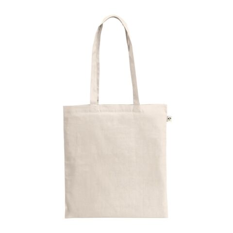 GIZA. Bolsa 100% algodón reciclado (140 g/m²) Beige | sin montaje de publicidad
