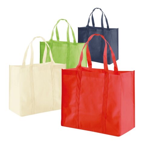 SHOPPER. Bolsa de no tejido (Non-woven 80 g/m²) Azul | sin montaje de publicidad