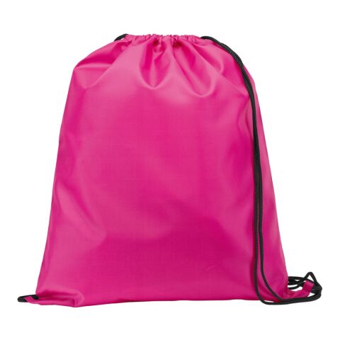 CARNABY. Mochila con cordón 210D Rosa | sin montaje de publicidad