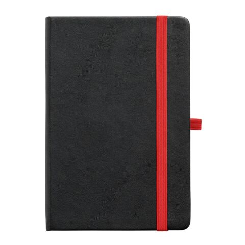 ROTH. Cuaderno A5 de PU con hojas rayadas Rojo | sin montaje de publicidad