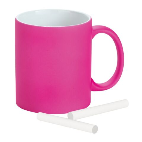LYNCH. Taza de cerámica 350 mL Rosa | sin montaje de publicidad