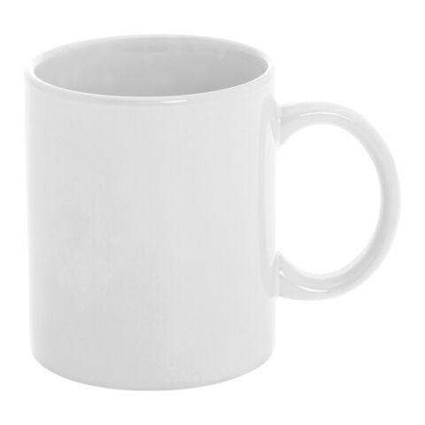 CURCUM. Taza de cerámica 350 mL Blanco | sin montaje de publicidad
