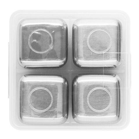 GLACIER. Juego de cubos de acero Cromado | sin montaje de publicidad
