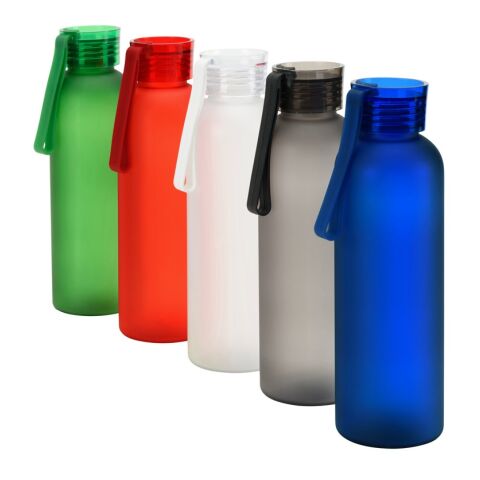 RIO rPET. Botella de rPET con acabado mate 600 ml Negro | sin montaje de publicidad