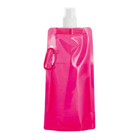 KWILL. Botella plegable 460 mL Rosa | sin montaje de publicidad