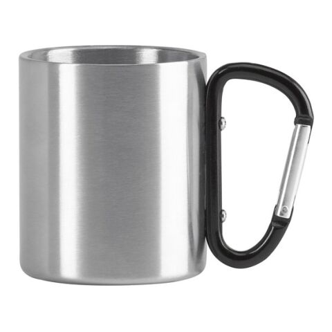 WINGS. Taza de 230 mL Negro | sin montaje de publicidad