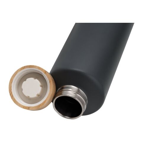 NORRE BOTTLE. Botella de acero inoxidable 640 mL Negro | sin montaje de publicidad