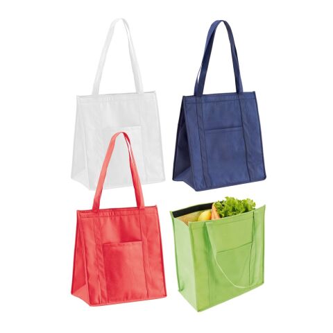 ROTTERDAM. Bolsa nevera 10 L en non-woven (80 g/m²) Azul | sin montaje de publicidad