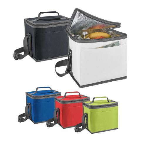 SINGAPORE. Bolsa térmica 9 L en 600D Negro | sin montaje de publicidad