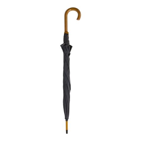 BETSEY. Paraguas de poliéster 190T Negro | sin montaje de publicidad