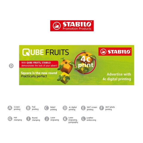 STABILO Estuche de lápices de color GREENcolors sin montaje de publicidad