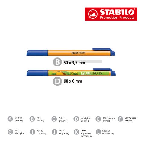 STABILO GREENpoint rotulador verde | sin montaje de publicidad