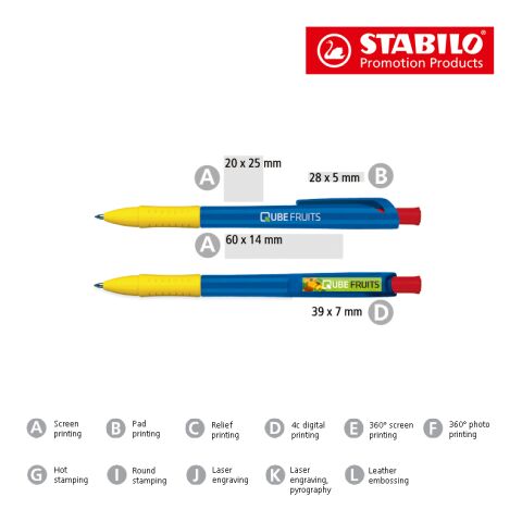 STABILO concept fancy bolígrafo no disponible | no disponible | sin montaje de publicidad | sin montaje de publicidad