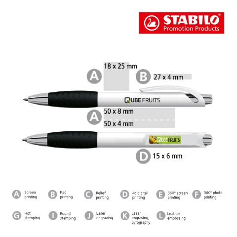 STABILO relax bolígrafo verde | sin montaje de publicidad | sin montaje de publicidad | sin montaje de publicidad