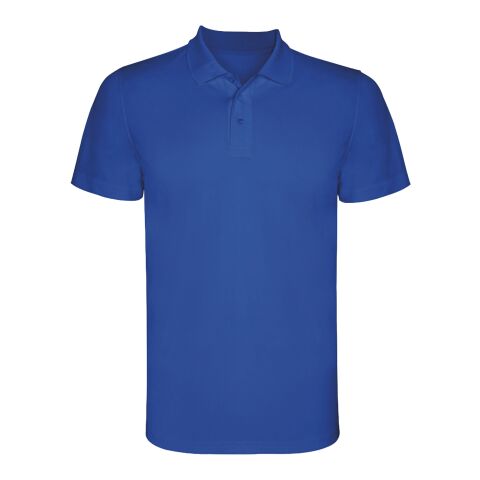 Polo deportivo de manga corta infantil "Monzha" Estándar | Azul real | 12 | sin montaje de publicidad | no disponible | no disponible | no disponible