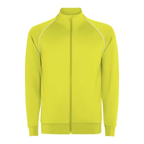 Sudadera infantil Valier con cremallera completa Fluor Yellow | 6
