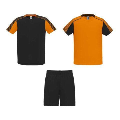 Conjunto deportivo infantil "Juve" Naranja-Negro intenso | 8