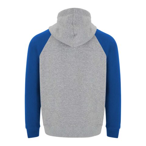 Sudadera con capucha bicolor infantil "Badet" Gris Mezcla-Azul real | 3/4