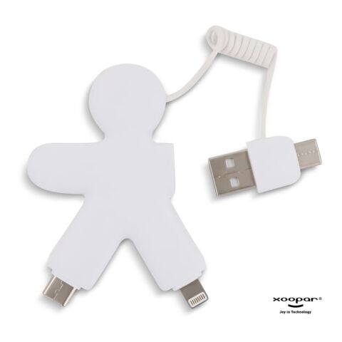 2064 | Xoopar Buddy Eco GRS Charging Cable Arco iris | sin montaje de publicidad | no disponible | no disponible | no disponible