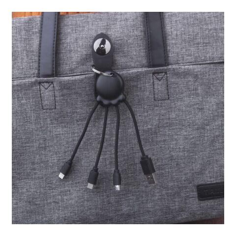 2087 | Xoopar Octopus Charging cable Negro | sin montaje de publicidad | no disponible | no disponible | no disponible