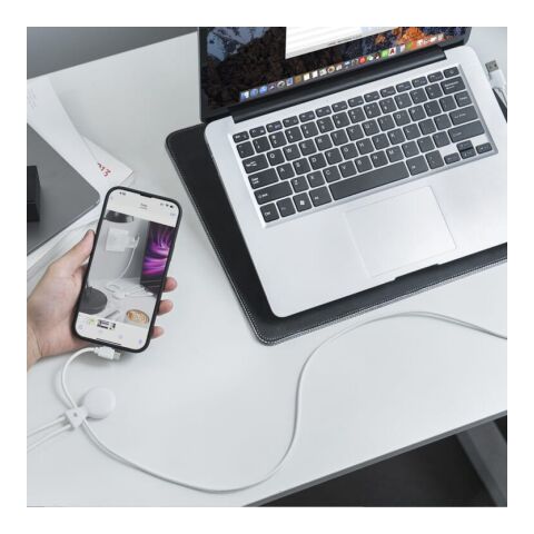 2089 | Xoopar Mr. Bio Long Power Delivery Cable with data transfer Arco iris | sin montaje de publicidad | no disponible | no disponible | no disponible