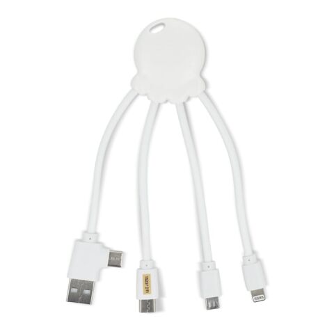 4009| Cable de carga Xoopar Eco Octopus Blanco | sin montaje de publicidad | no disponible | no disponible