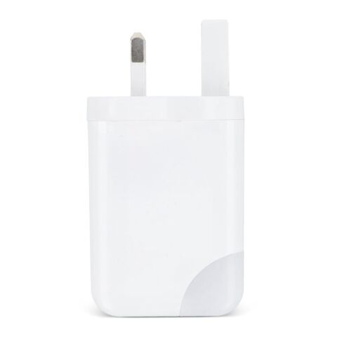 Adaptador de corriente Xoopar ICE-G de 65 W con GaN y enchufe británico Blanco