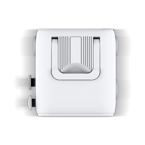 Xoopar Luggie GaN Adaptador de viaje universal con ruedas Blanco | sin montaje de publicidad | no disponible | no disponible