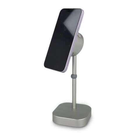 Xoopar Mojiu Lámpara de mesa inteligente con control por voz gris claro | Grabado | borde tapa superior | Ø 55 mm