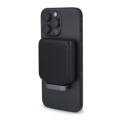 4026 - Xoopar Ine Oda Wireless Powerbank Compatible con MagSafe 5000 mAh Negro | Grabado | cara 1 | 50 mm x 50 mm