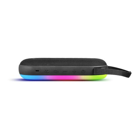Altavoz Bluetooth Aqiila Soundbird CM de 30 W con iluminación RGB Negro
