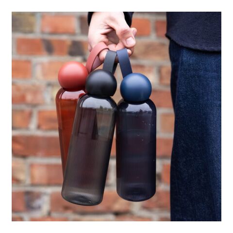 Botella de agua Sagaform Ture 600 ml Negro-Negro | sin montaje de publicidad | no disponible | no disponible