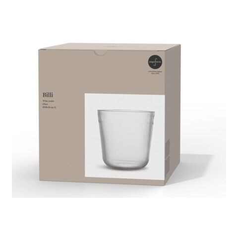 Billi Enfriador de vino Transparente | sin montaje de publicidad