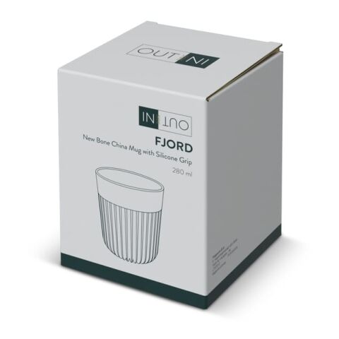 Taza premium InSideOut All Black Fjord 280 ml Negro