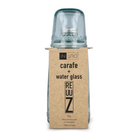 Juego de vasos de vidrio reciclado InSideOut ReuuZ 1 l Transparente | sin montaje de publicidad | no disponible | no disponible