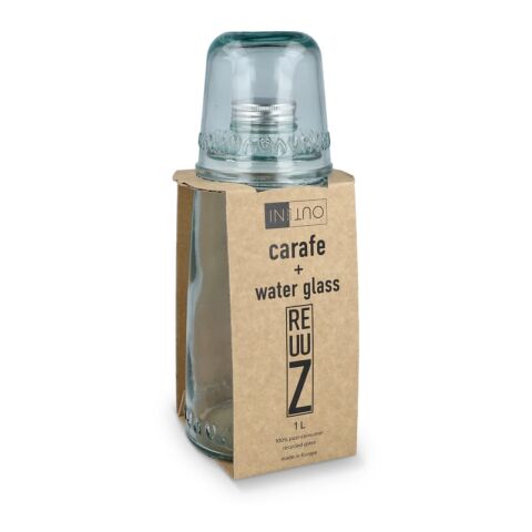 Juego de vasos de vidrio reciclado InSideOut ReuuZ 1 l Transparente | sin montaje de publicidad | no disponible | no disponible