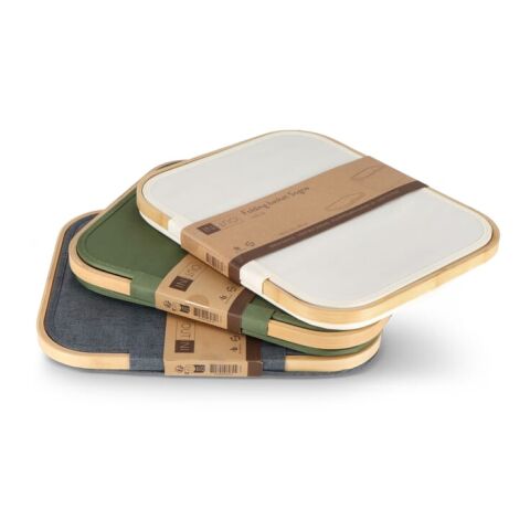 Cesta plegable InSideOut con tapa Sogne 40,5 x 33 x 30cm Verde oliva | sin montaje de publicidad | no disponible | no disponible