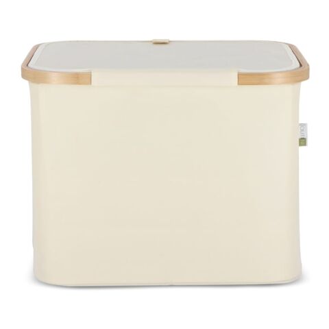 Cesta plegable InSideOut con tapa Sogne 40,5 x 33 x 30cm Ecru | sin montaje de publicidad | no disponible | no disponible