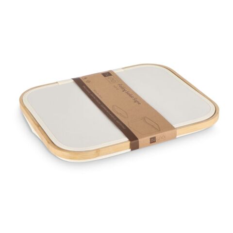 Cesta plegable InSideOut con tapa Sogne 40,5 x 33 x 30cm Ecru | sin montaje de publicidad | no disponible | no disponible