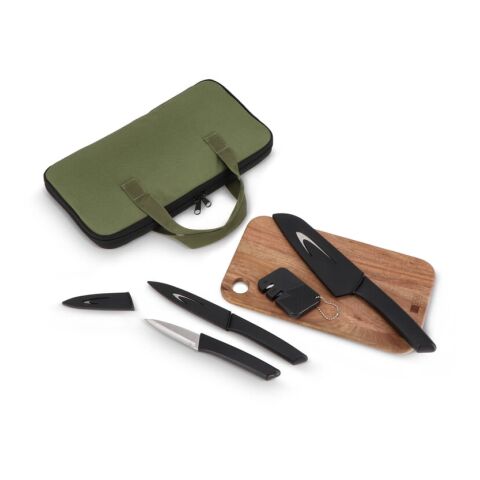 Juego de cuchillos de 6 piezas InSideOut Chef on the Go Verde oscuro | sin montaje de publicidad | no disponible | no disponible