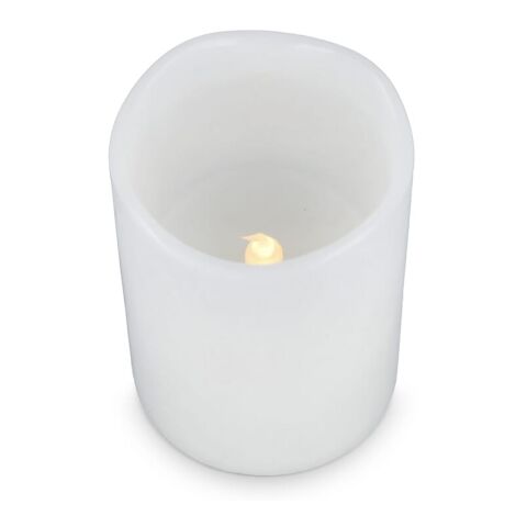 Juego de 3 velas de cera LED Koselys (funcionan con pilas) Crema | sin montaje de publicidad | no disponible | no disponible