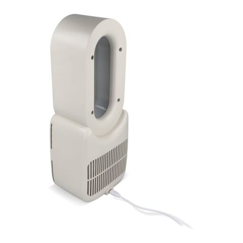 Ventilador sin aspas inSideOut Brislux con luz LED Beige